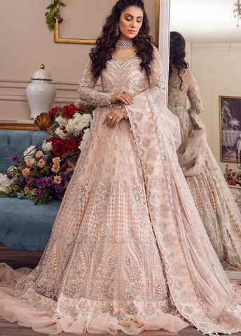 Embellished Long Tail Pakistani Bridal Gown and Dupatta | Pakistani bridal,  Latest bridal dresses, Pakistani bridal dress